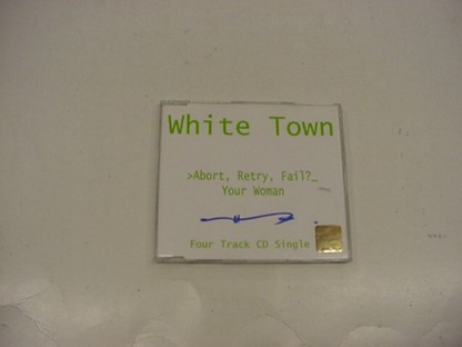 WHITE TOWN - YOUR WOMAN - ORIGINAL SIGNED